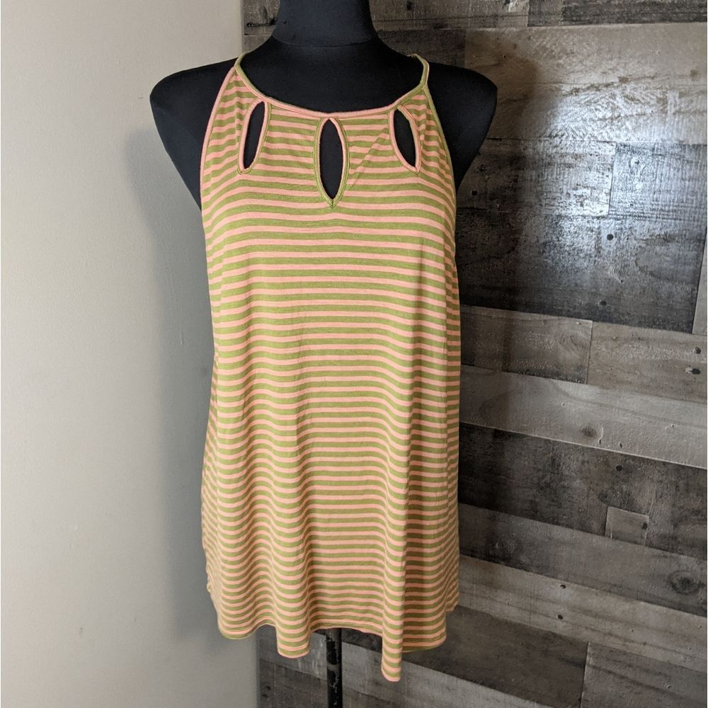 Modcloth super soft striped top 2x